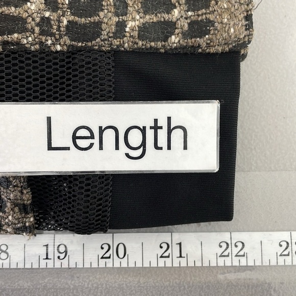 Alberto Makali Jacket Women's S Small Black Cream Snakeskin Mesh Zip Collar - Picture 14 of 14